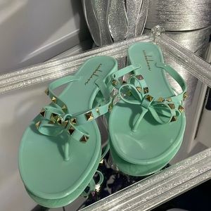Mint Sandals